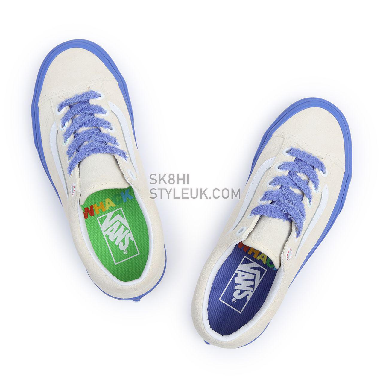 Vans x Tierra Whack Style 36 Blue Classic Womens - (Tierra Whack) Classic White/Baja Blue VN0A54F67CC Shoes