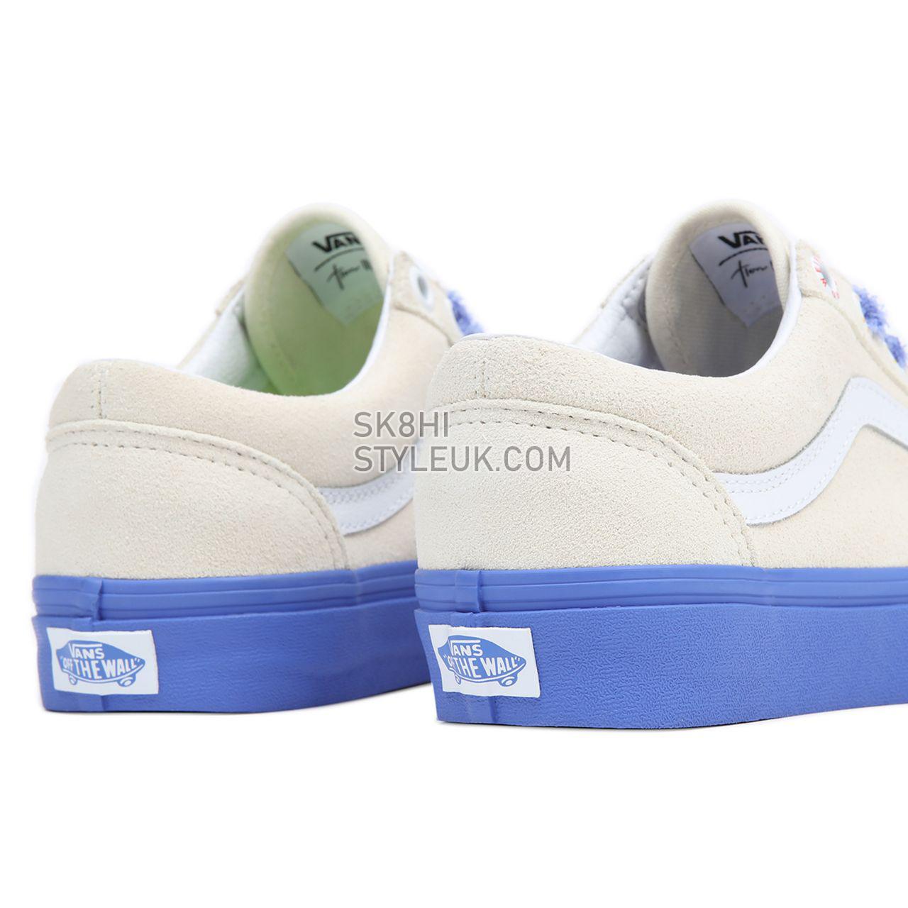 Vans x Tierra Whack Style 36 Blue Classic Womens - (Tierra Whack) Classic White/Baja Blue VN0A54F67CC Shoes