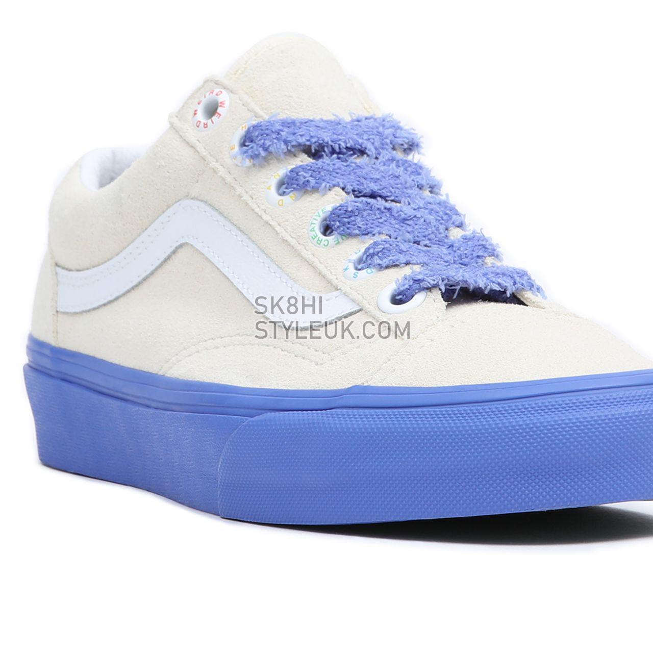 Vans x Tierra Whack Style 36 Blue Classic Womens - (Tierra Whack) Classic White/Baja Blue VN0A54F67CC Shoes