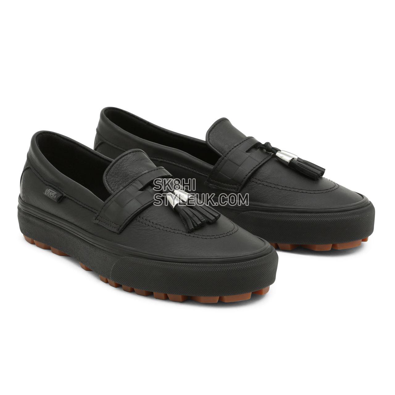 Vans Check Tassel Style 53 Black Classic Womens - (Check Tassel) Black/Black VN0A5KRBA6H Shoes