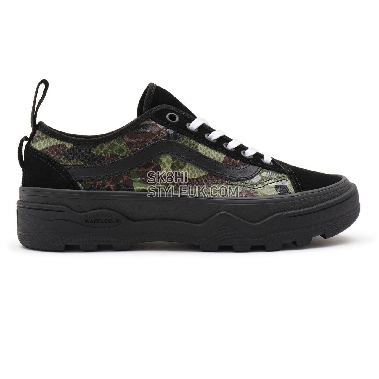 Vans Snake Camo Sentry Old Skool Wc Black Classic Womens - (Snake Camo) woodland/black VN0A5KR3A0V Shoes