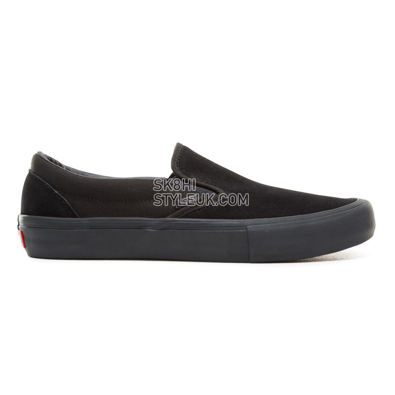 Vans Slip-On Pro Classic Mens Womens - Blackout V97M1OJ Shoes