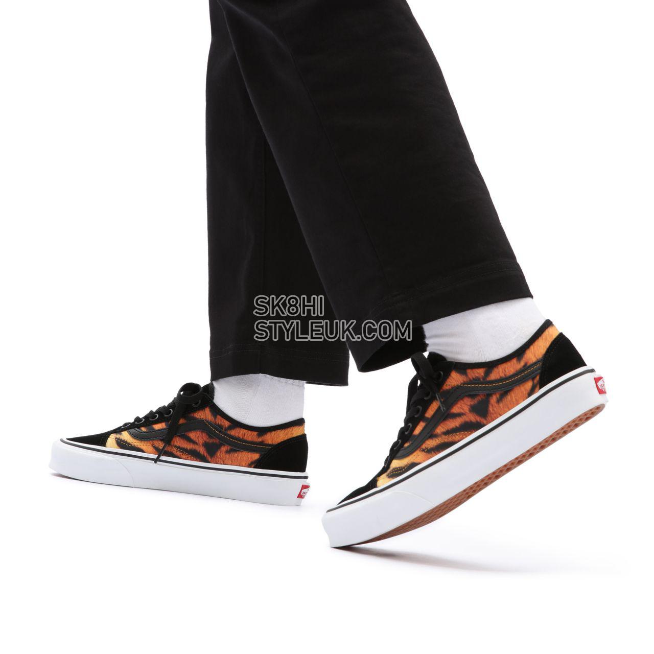 Vans Old Skool Tapered Orange Classic Womens - Tiger/True White VN0A54F48WP Shoes