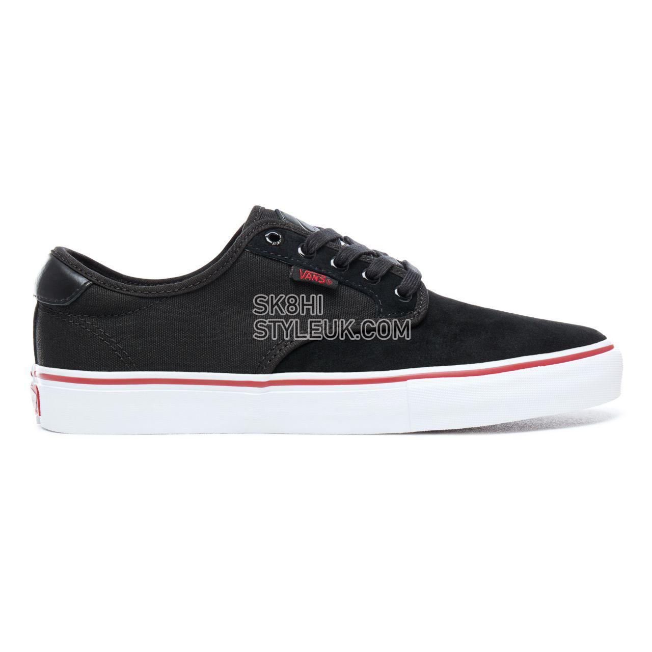 Vans Chima Ferguson Pro Classic Mens Womens - Black-White-Chili Pepper VA38CFB48 Shoes