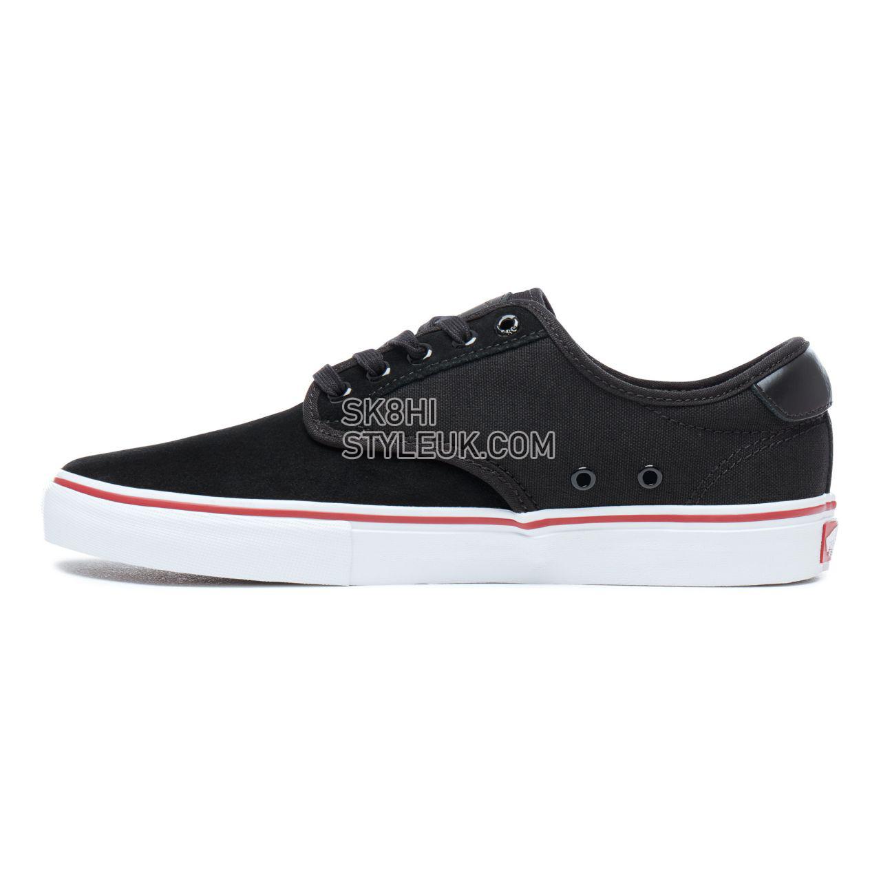 Vans Chima Ferguson Pro Classic Mens Womens - Black-White-Chili Pepper VA38CFB48 Shoes