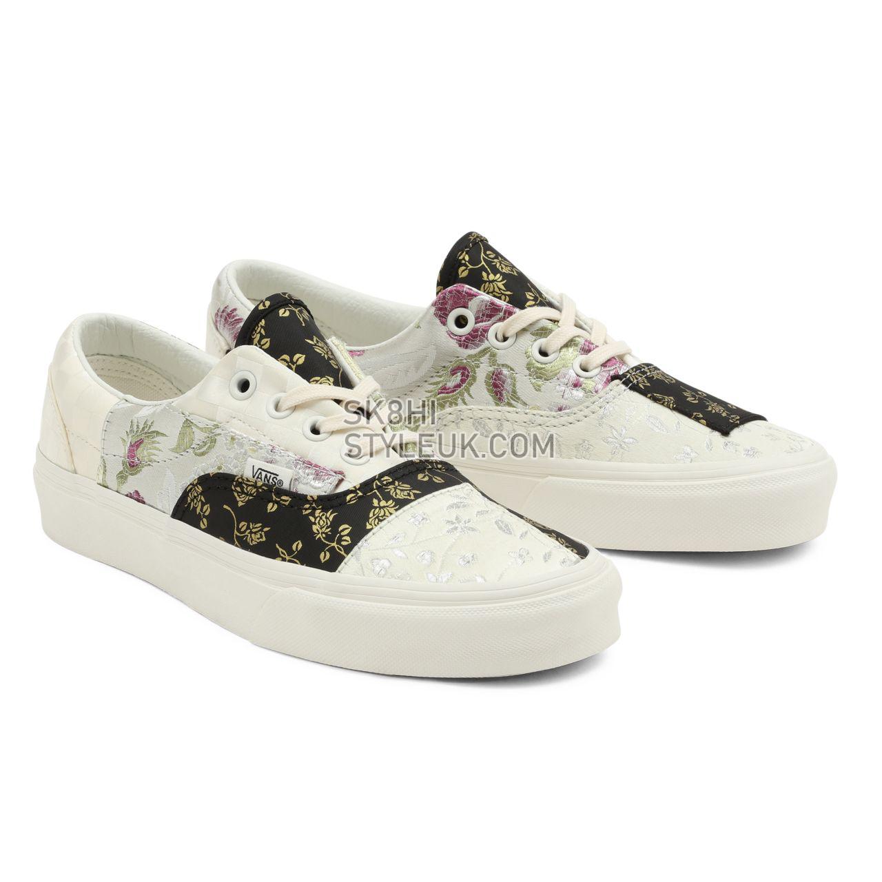 Vans Brocade Era Multicolour Classic Womens - (Brocade) Patchwork/True White VN0A5KX58L8 Shoes