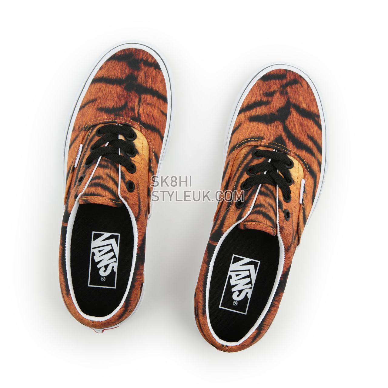 Vans Era Orange Classic Womens - Tiger/True White VN0A4U398WP Shoes