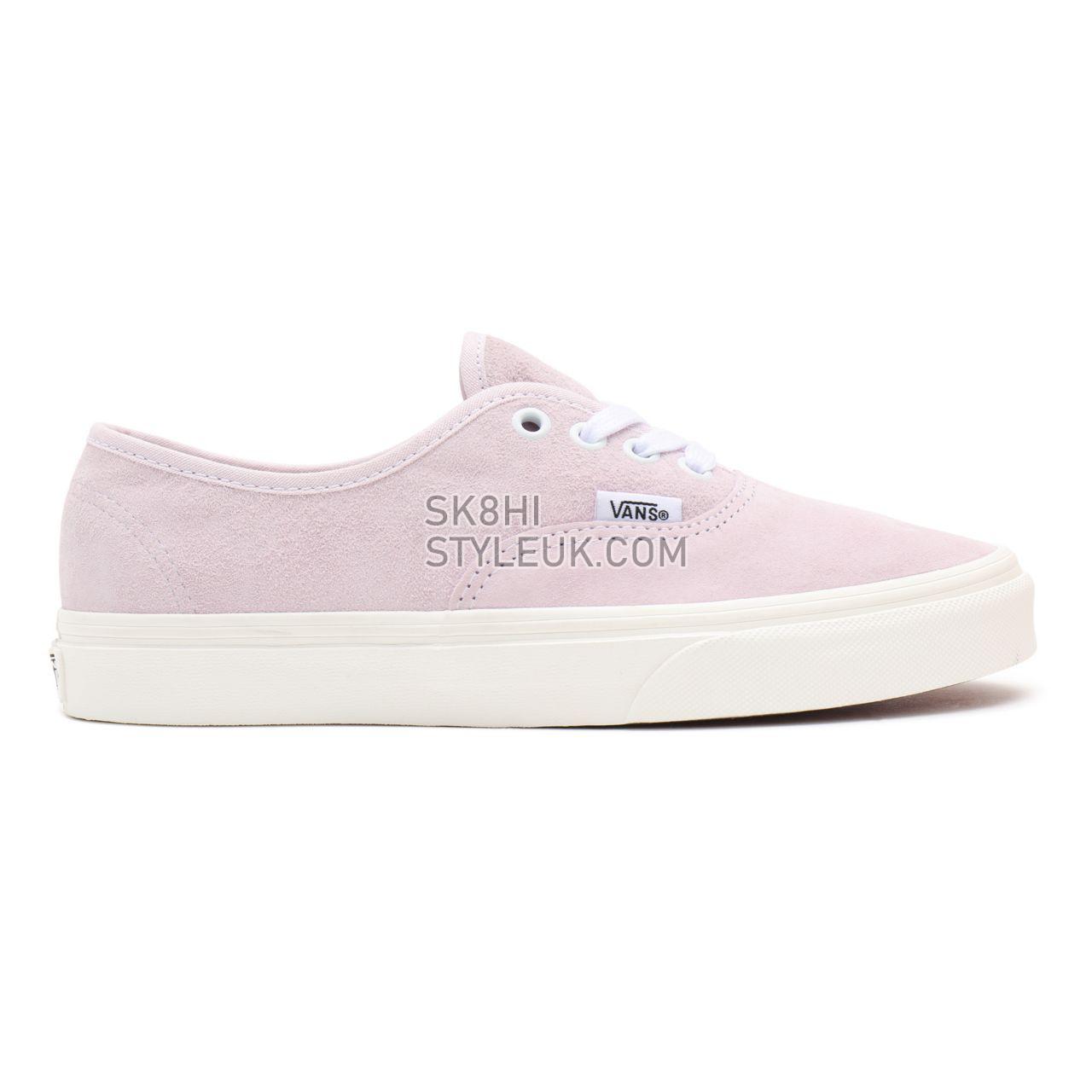 Vans Pig Suede Authentic Pink Classic Womens - (Pig Suede) orchid ice/snow white VN0A5HZS9G4 Shoes