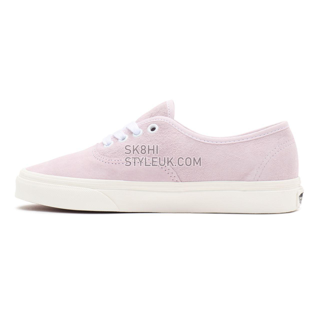 Vans Pig Suede Authentic Pink Classic Womens - (Pig Suede) orchid ice/snow white VN0A5HZS9G4 Shoes