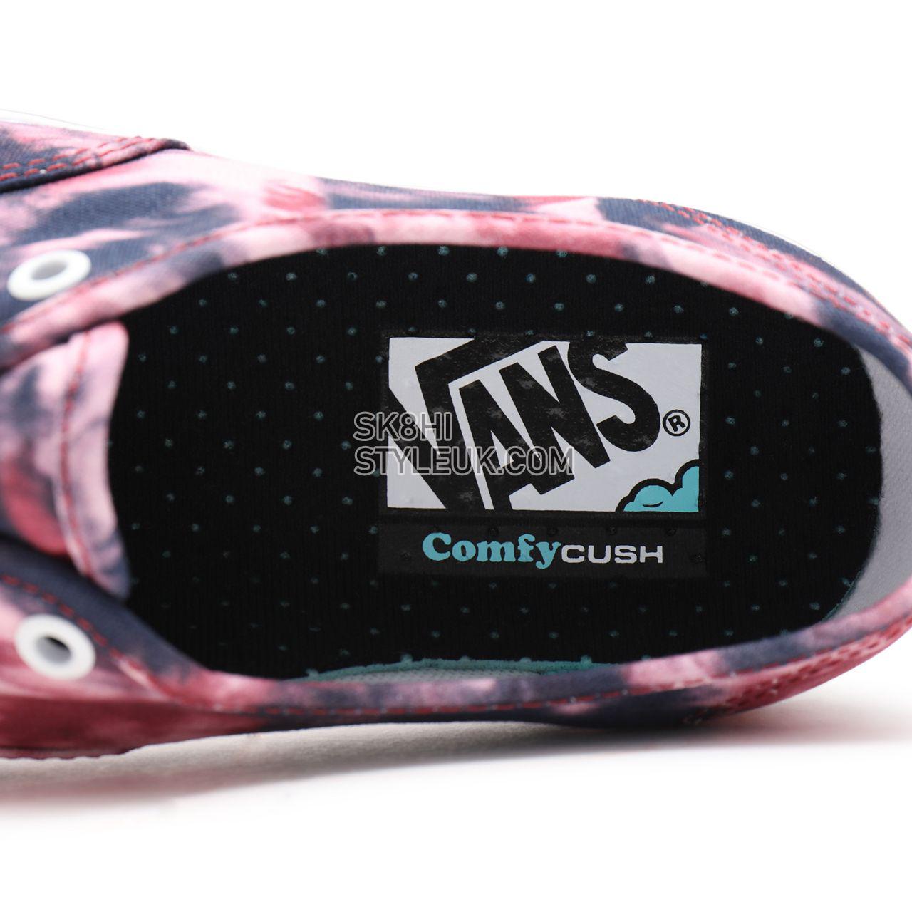 Vans Grunge Wash ComfyCush Authentic Pink Classic Womens - (Grunge Wash) multi/tie-dye VN0A3WM79JZ Shoes