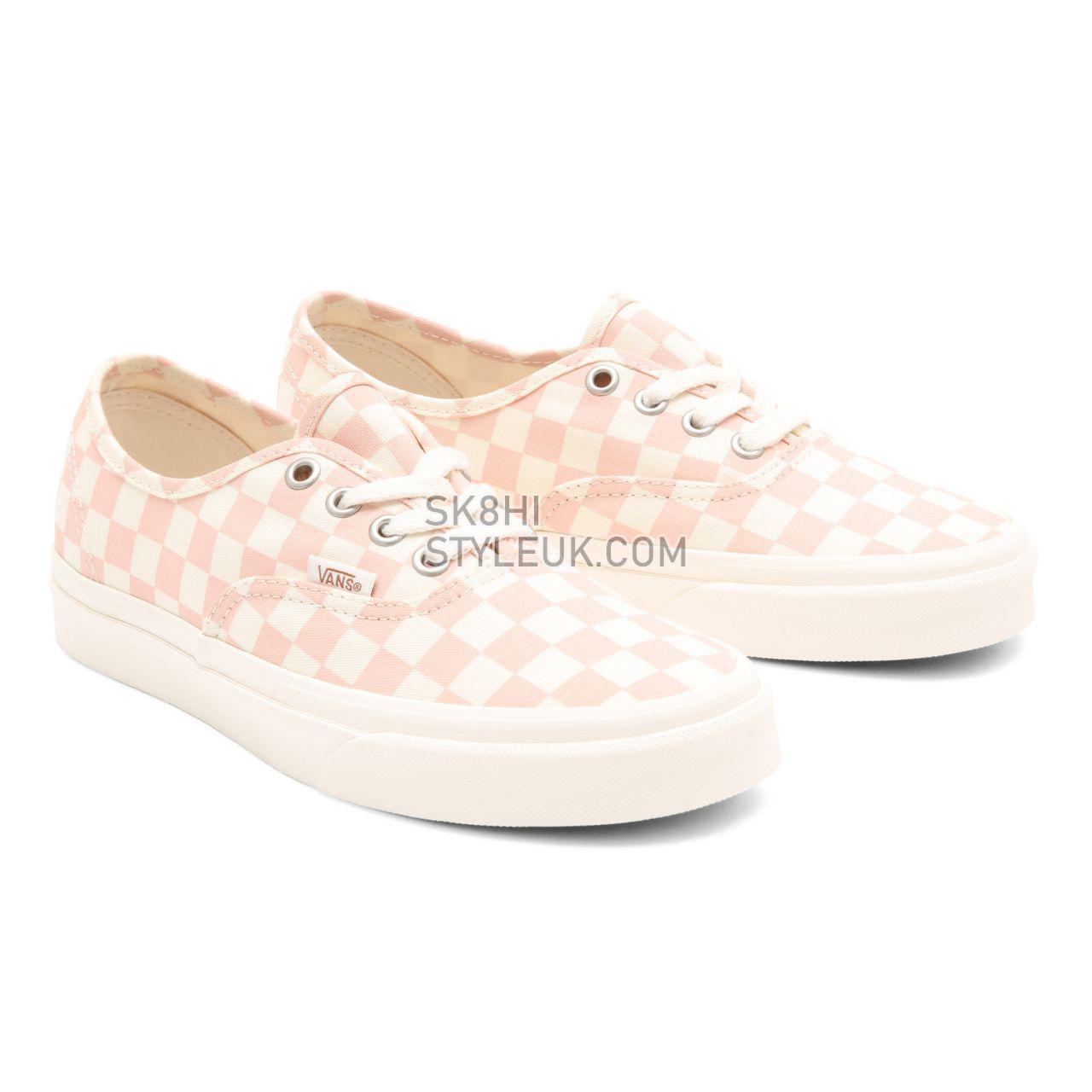 Vans Eco Theory Authentic Pink Classic Womens - (Eco Theory) peachy keen/natural VN0A5HZS9FP Shoes