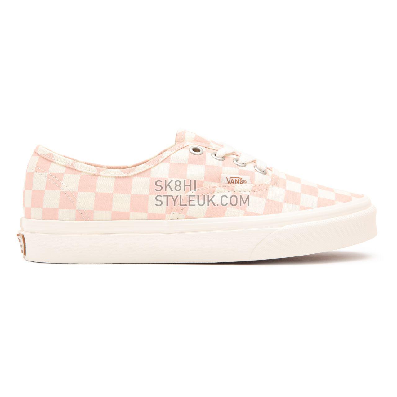 Vans Eco Theory Authentic Pink Classic Womens - (Eco Theory) peachy keen/natural VN0A5HZS9FP Shoes