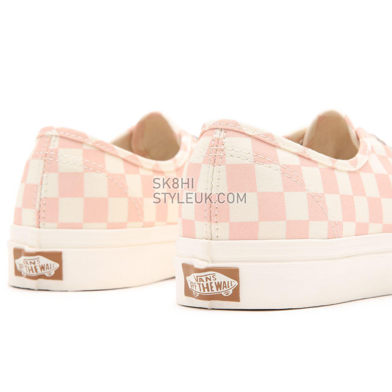 Vans Eco Theory Authentic Pink Classic Womens - (Eco Theory) peachy keen/natural VN0A5HZS9FP Shoes