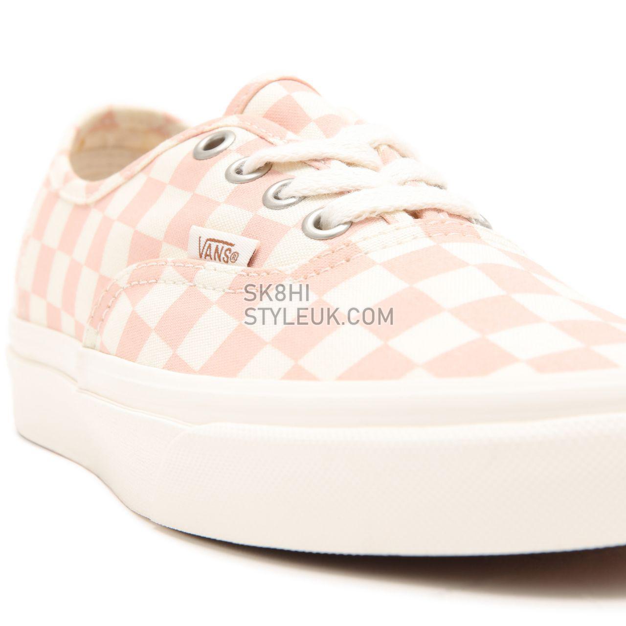 Vans Eco Theory Authentic Pink Classic Womens - (Eco Theory) peachy keen/natural VN0A5HZS9FP Shoes