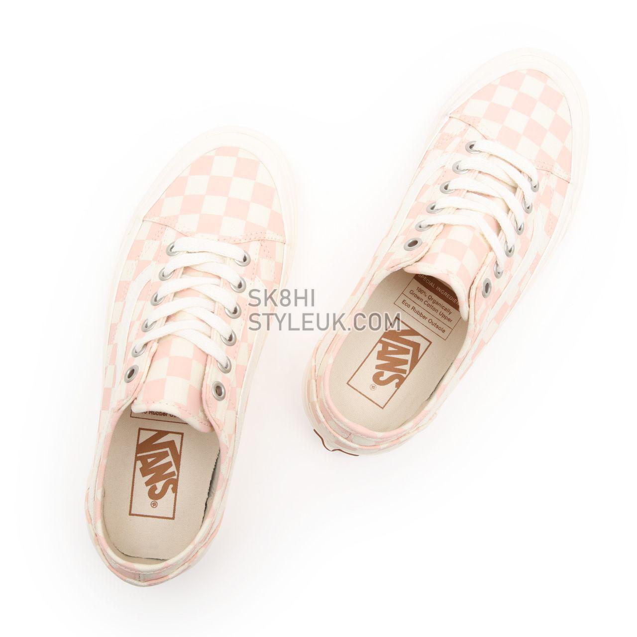 Vans Eco Theory Old Skool Tapered Pink Classic Womens - (Eco Theory) peachy keen/natural VN0A54F49FP Shoes