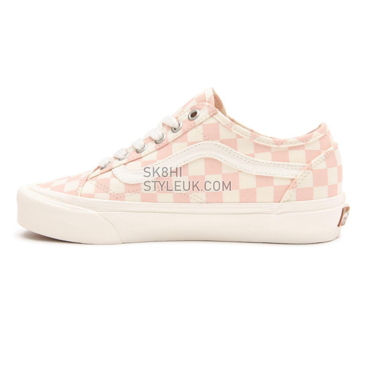 Vans Eco Theory Old Skool Tapered Pink Classic Womens - (Eco Theory) peachy keen/natural VN0A54F49FP Shoes