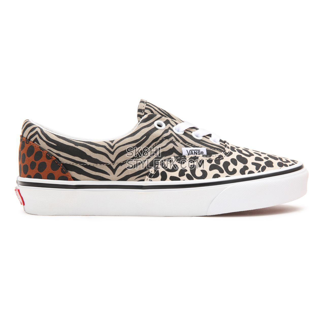 Vans Safari Multi Era Black Classic Womens - (Safari Multi) sandshell/true white VN0A54F19M7 Shoes