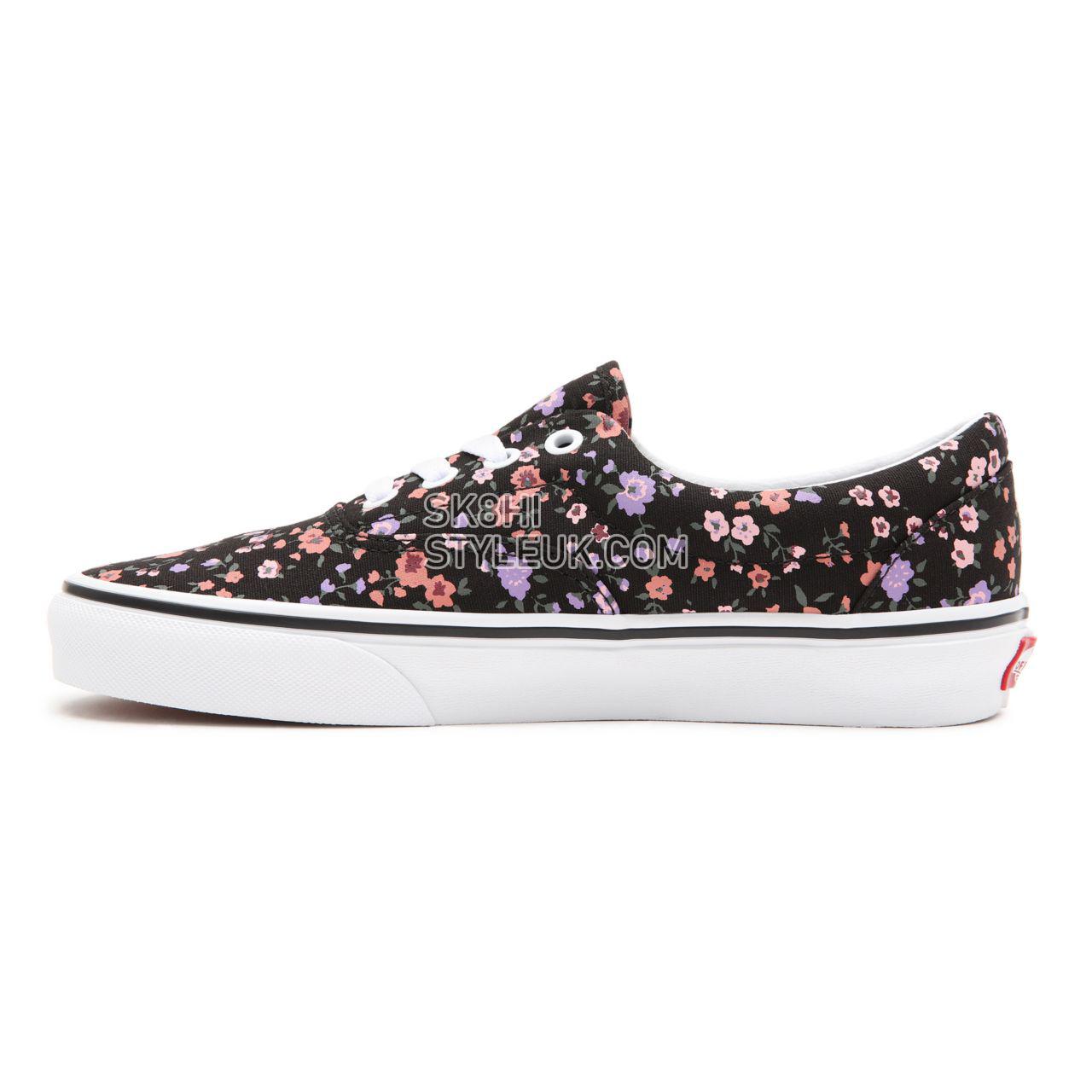 Vans Floral Era Black Classic Womens - (Floral) covered ditsy/true white VN0A54F19HS Shoes