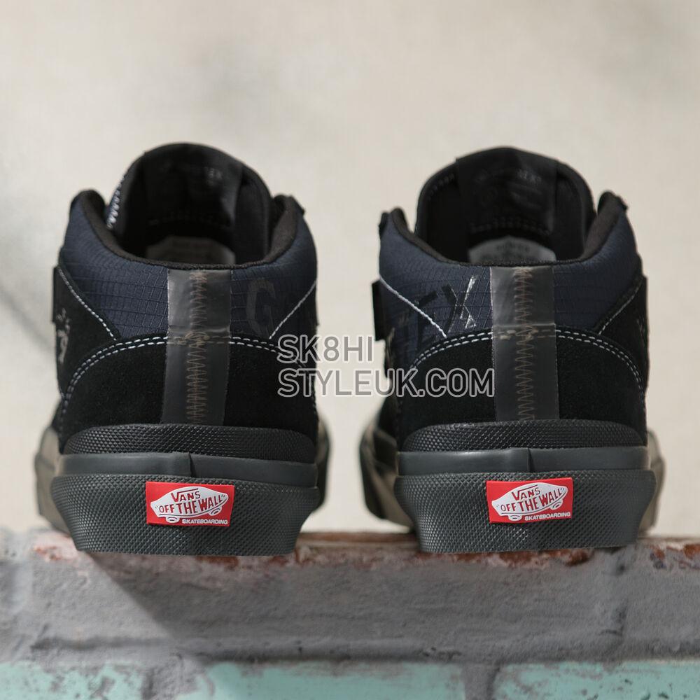 Vans Skate Half Cab 92 GTX Mens Womens - Black VN0005V4BLK Shoes