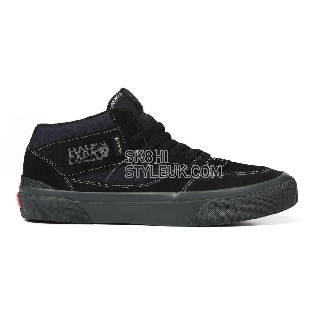 Vans Skate Half Cab 92 GTX Mens Womens - Black VN0005V4BLK Shoes