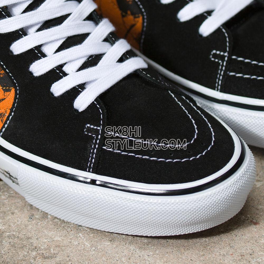 Vans x One Piece Skate SK8-Hi Mens Womens - One Piece Wanted Nami Orange VN0A5FCCORA Shoes