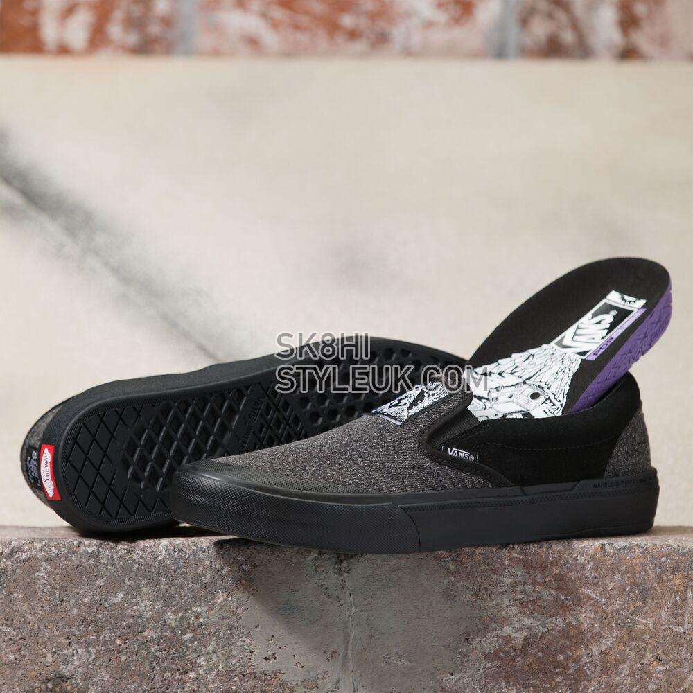 Vans x Fast And Loose BMX Slip-On Mens Womens - Fast And Loose Black VN0005V1BLA Shoes