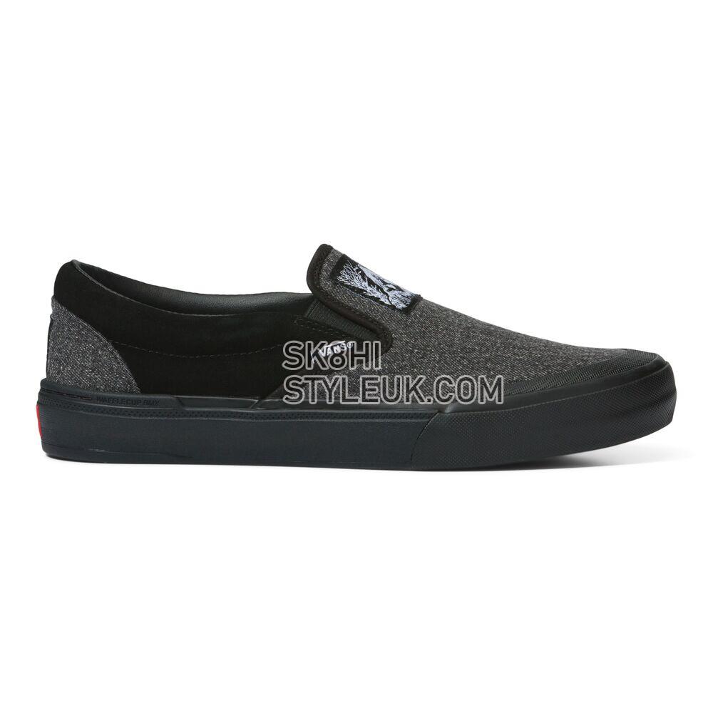 Vans x Fast And Loose BMX Slip-On Mens Womens - Fast And Loose Black VN0005V1BLA Shoes