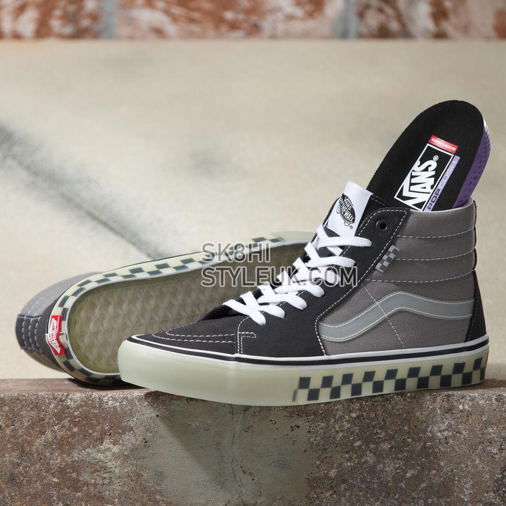 Vans x One Piece Skate SK8-Hi Mens Womens - Translucent Rubber Grey VN0A5FCCGRY Shoes