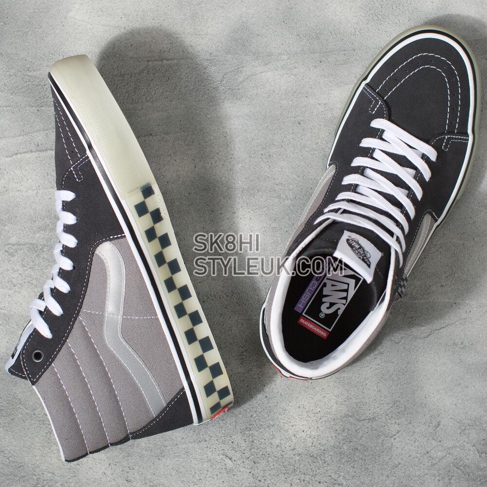 Vans x One Piece Skate SK8-Hi Mens Womens - Translucent Rubber Grey VN0A5FCCGRY Shoes