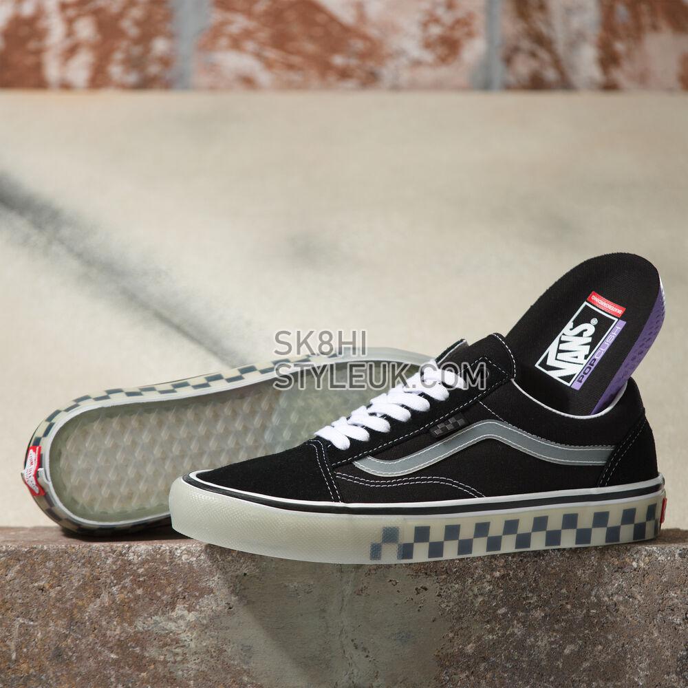 Vans x One Piece Skate Old Skool Mens Womens - Translucent Rubber Black/Clear VN0A5FCBBCQ Shoes