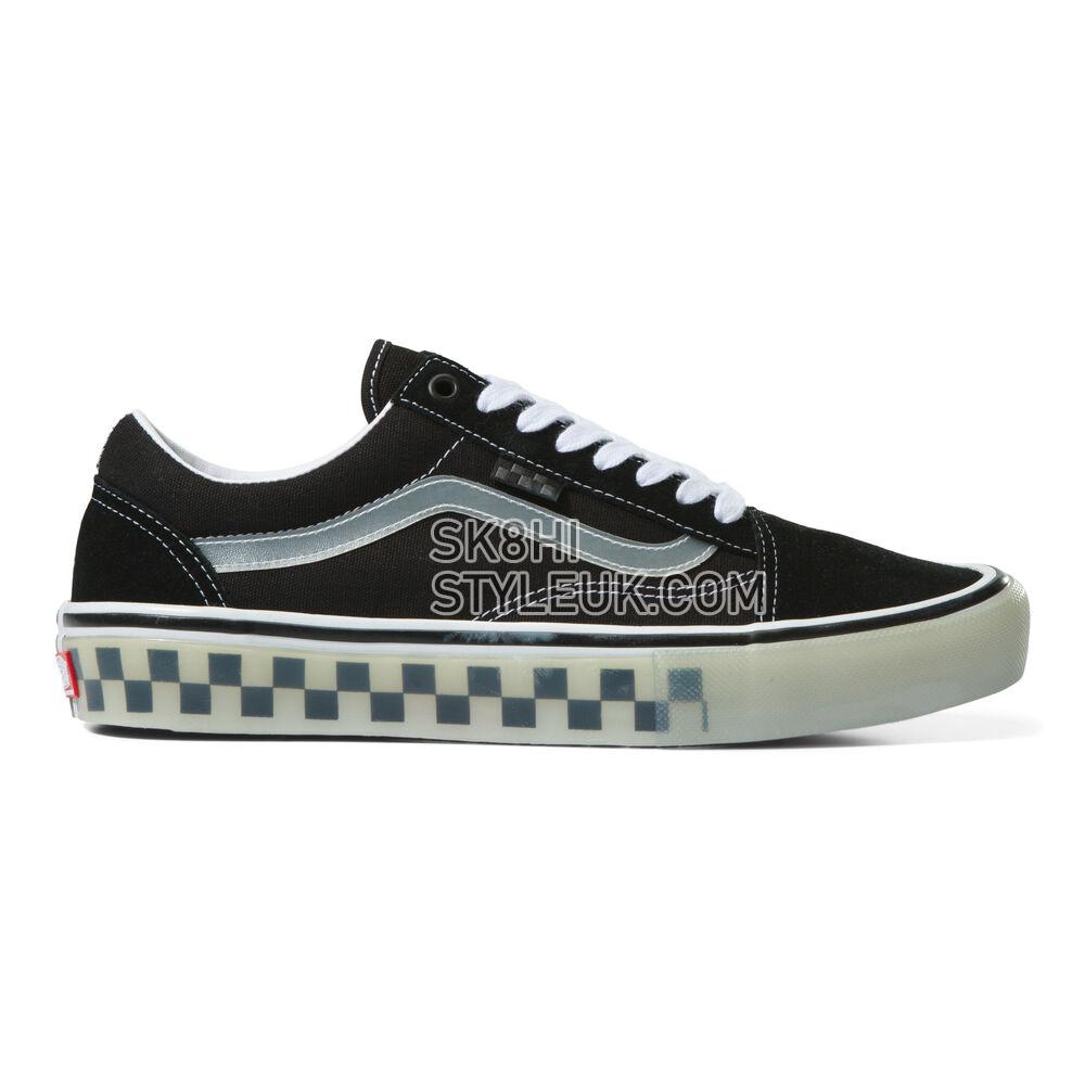 Vans x One Piece Skate Old Skool Mens Womens - Translucent Rubber Black/Clear VN0A5FCBBCQ Shoes