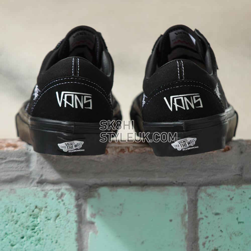 Vans x One Piece Skate Old Skool Mens Womens - Elijah Berle Black/Black/White VN0A5FCBB8C Shoes