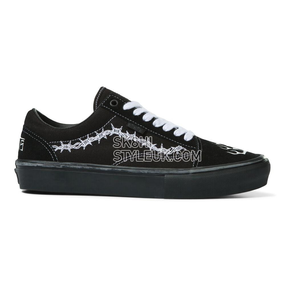 Vans x One Piece Skate Old Skool Mens Womens - Elijah Berle Black/Black/White VN0A5FCBB8C Shoes