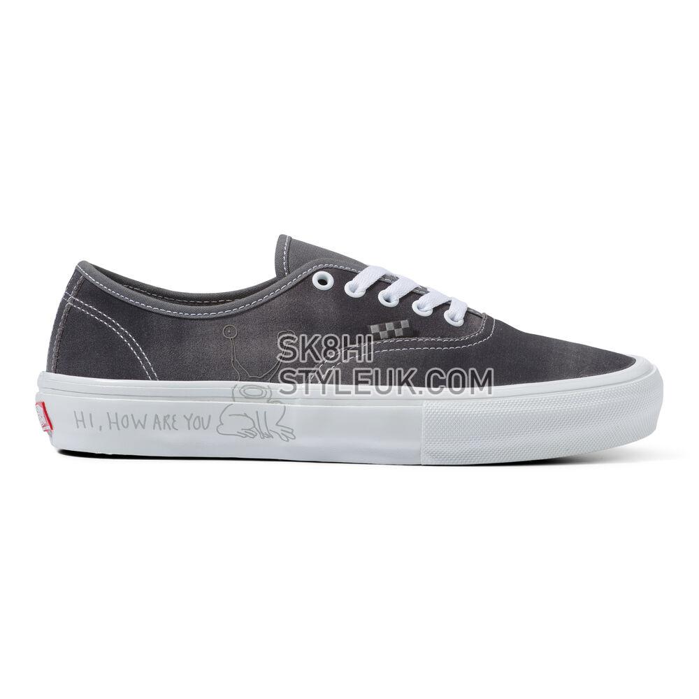 Vans Skate Authentic Mens Womens - (Daniel Johnston) Raven VN0A5FC8AO7 Shoes