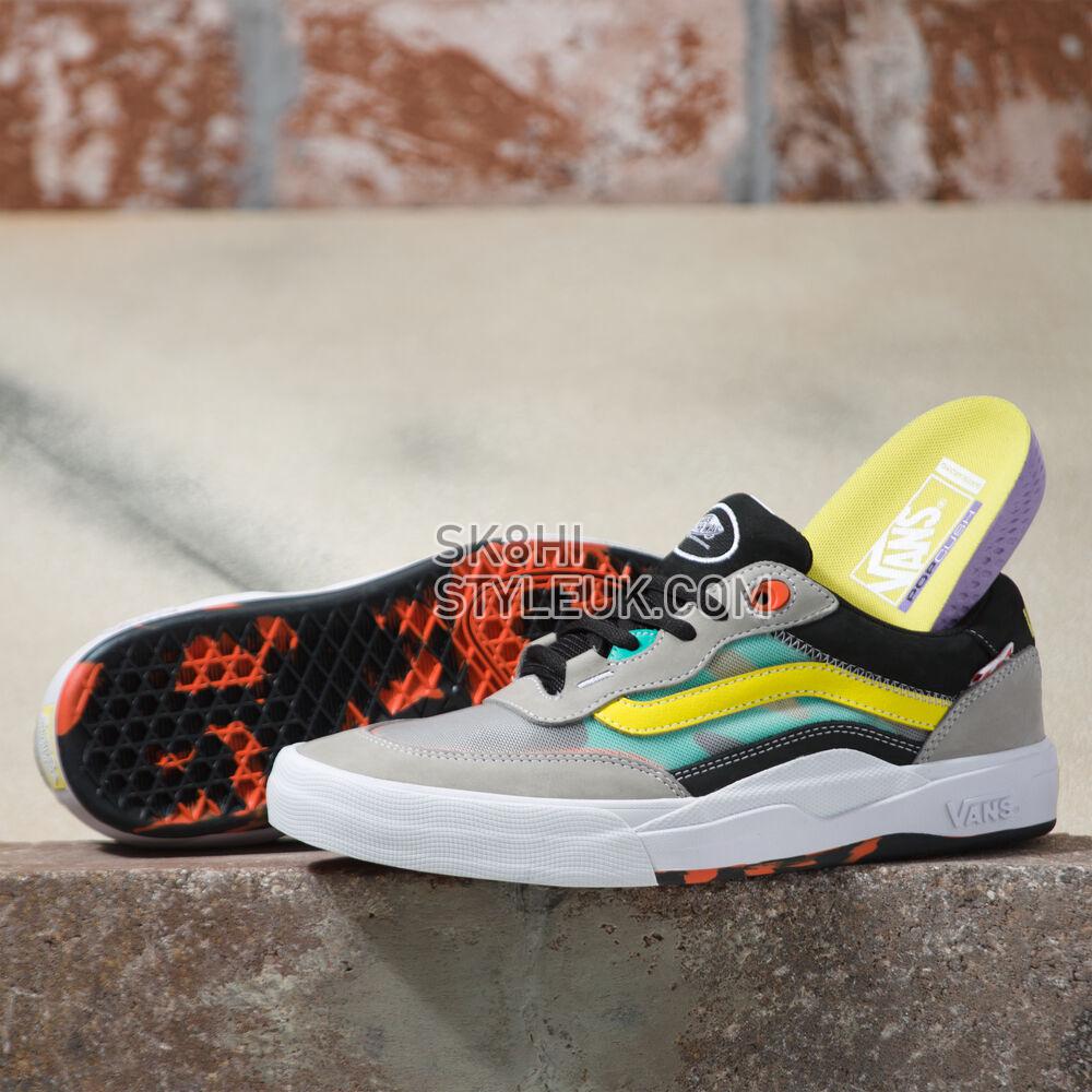 Vans Wayvee Mens Womens - (Lucid) Gray/Blazing Yellow VN0A5JIAAPV Shoes