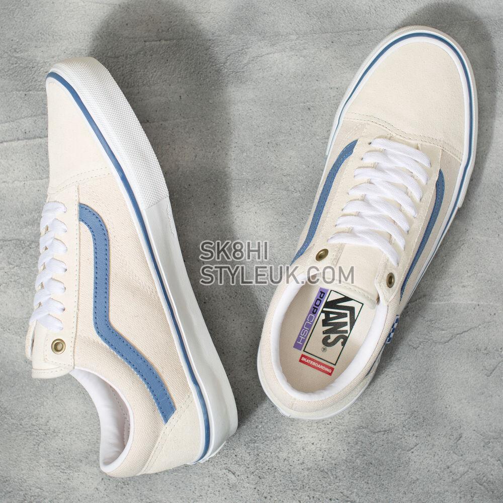 Vans x One Piece Skate Old Skool Mens Womens - Raw Canvas Classic White VN0A5FCBACV Shoes