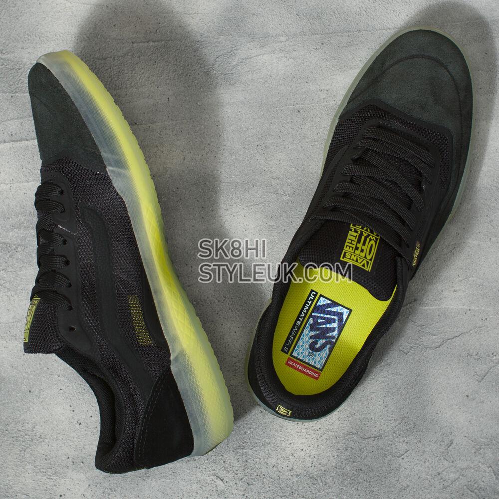 Vans Ave Mens Womens - Black/Sulphur VN0A5JIB8YY Shoes