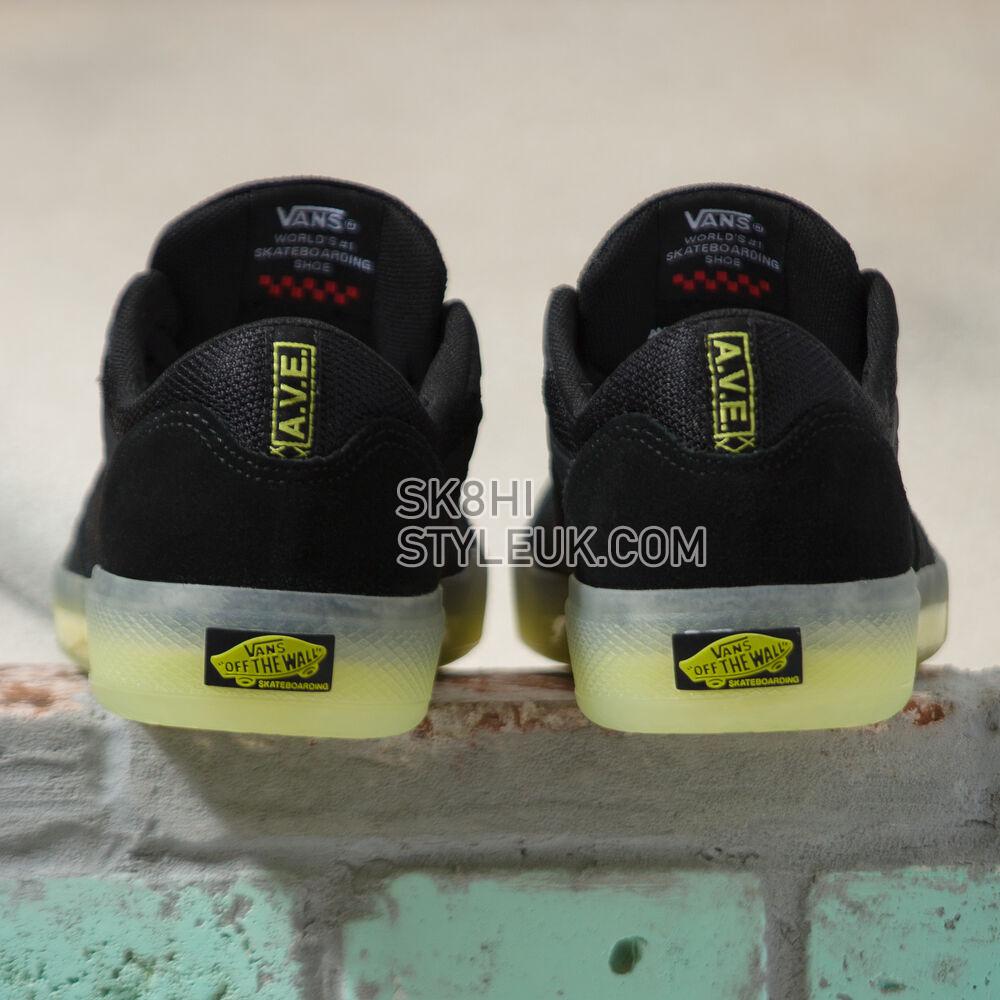 Vans Ave Mens Womens - Black/Sulphur VN0A5JIB8YY Shoes