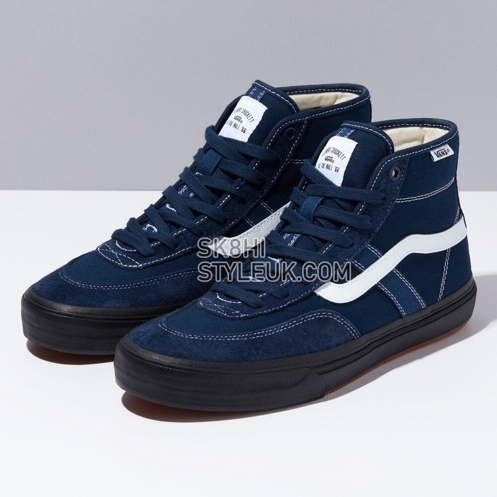 Vans Crockett High VCU Mens Womens - Navy/Black VN0A4BWQNGV Shoes