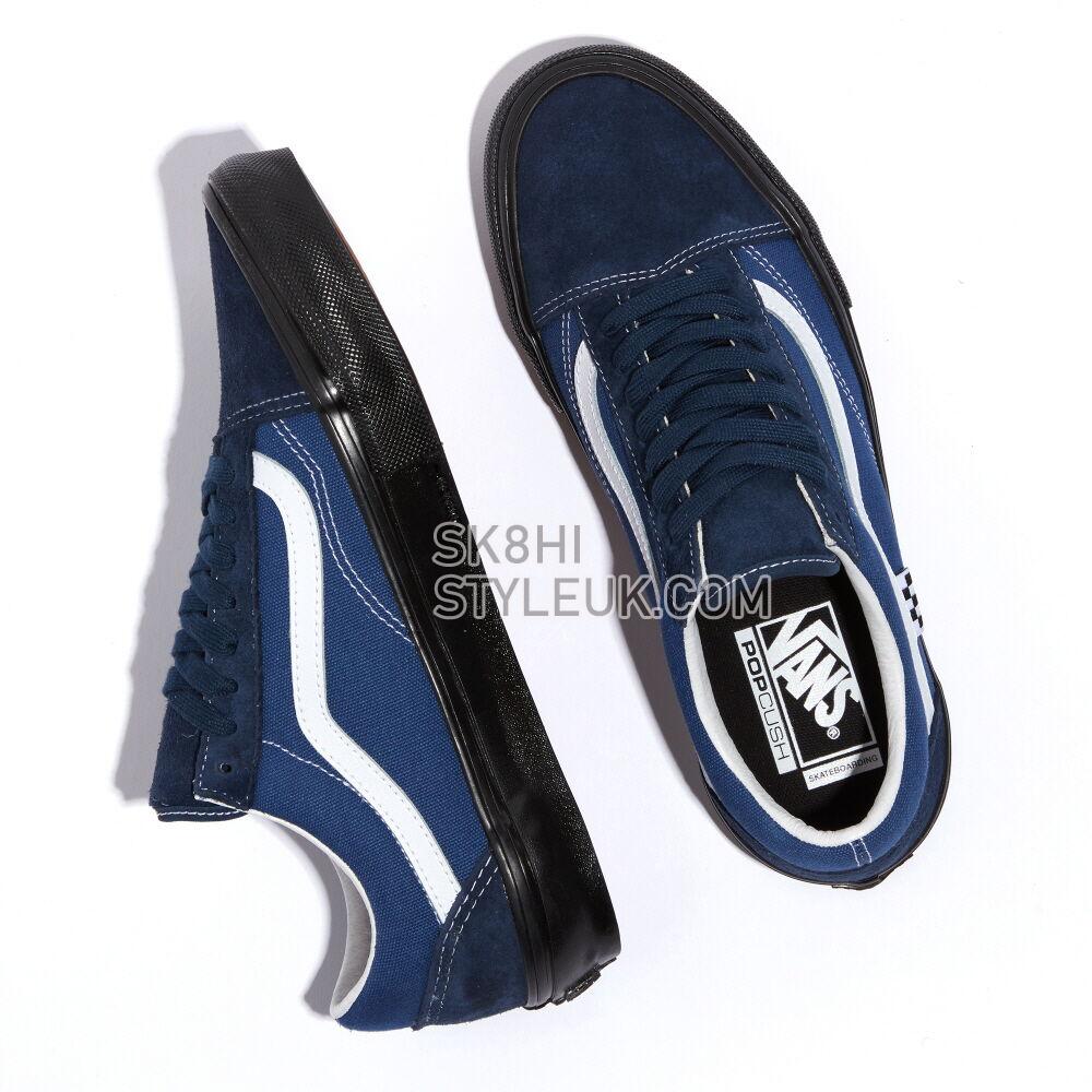 Vans Skate Old Skool VCU Mens Womens - Navy/Black VN0A4BWANGV Shoes