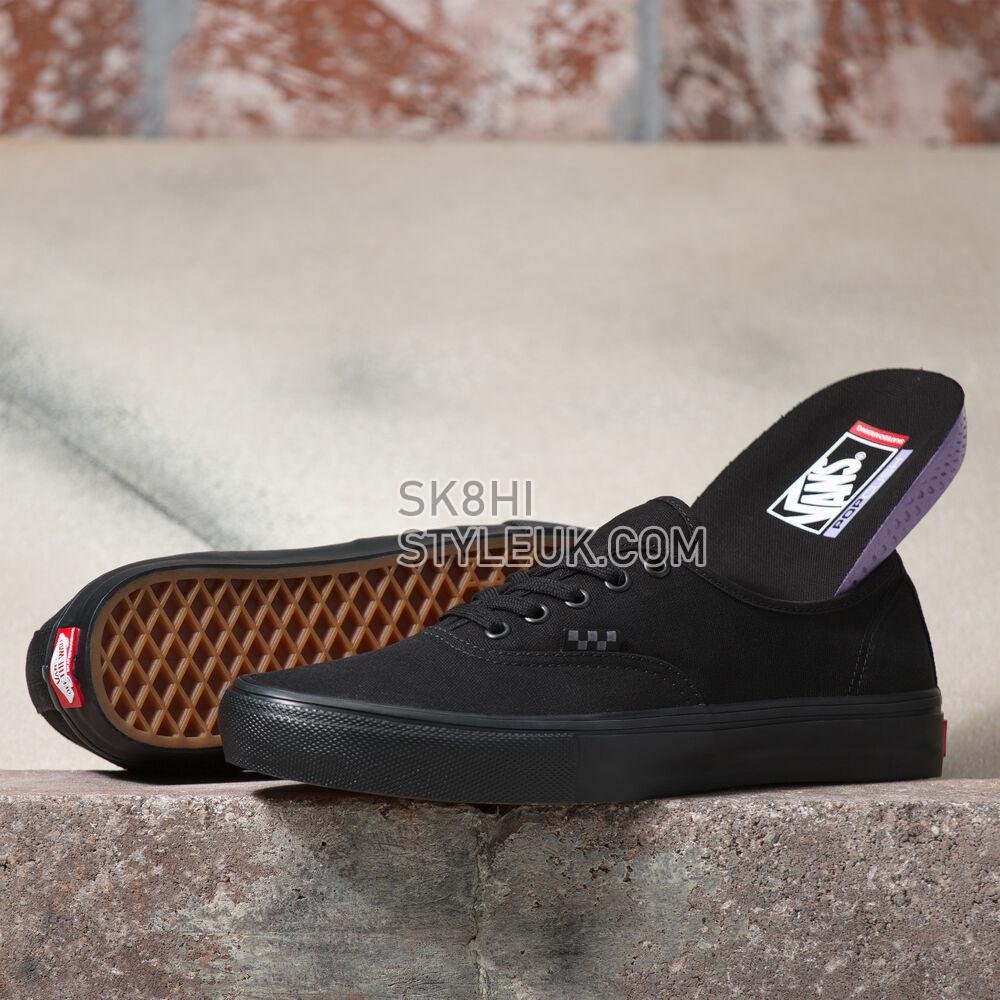 Vans Skate Authentic Mens Womens - Black/Black VN0A5FC8BKA Shoes