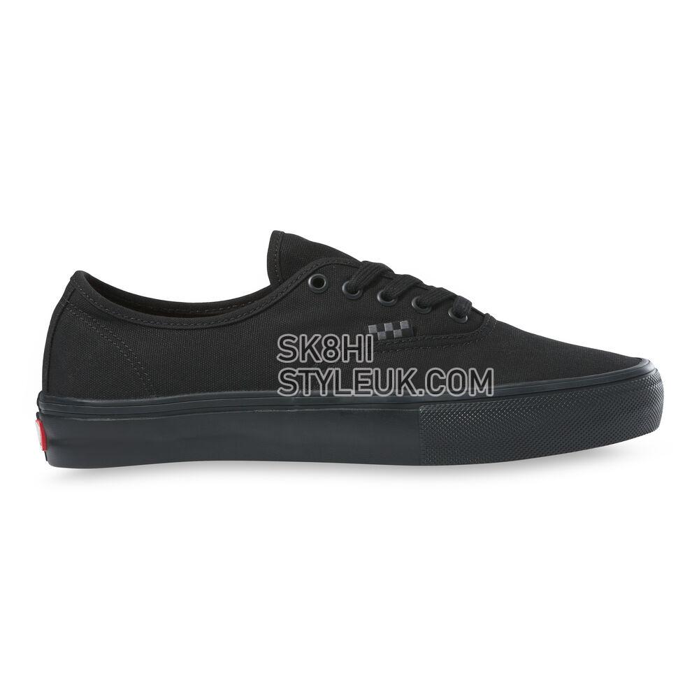 Vans Skate Authentic Mens Womens - Black/Black VN0A5FC8BKA Shoes