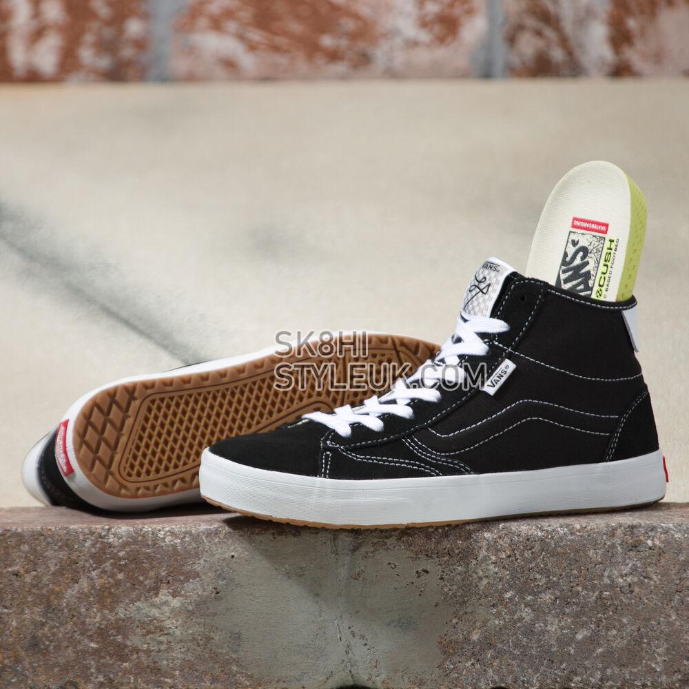 Vans The Lizzie Mens Womens - Black/White VN0A4BX1Y28 Shoes