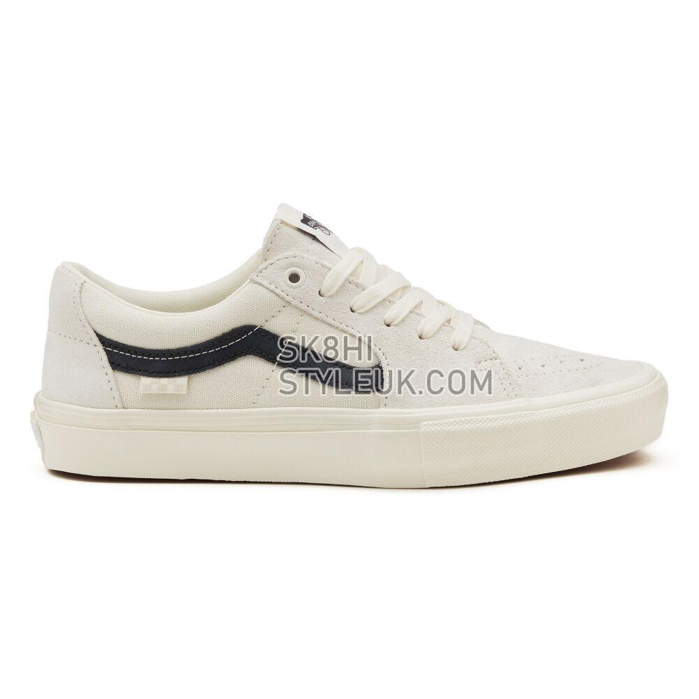 Vans Skate Sk8-Low Mens Womens - Marshmallow/Raven VN0A5FCFAPL Shoes