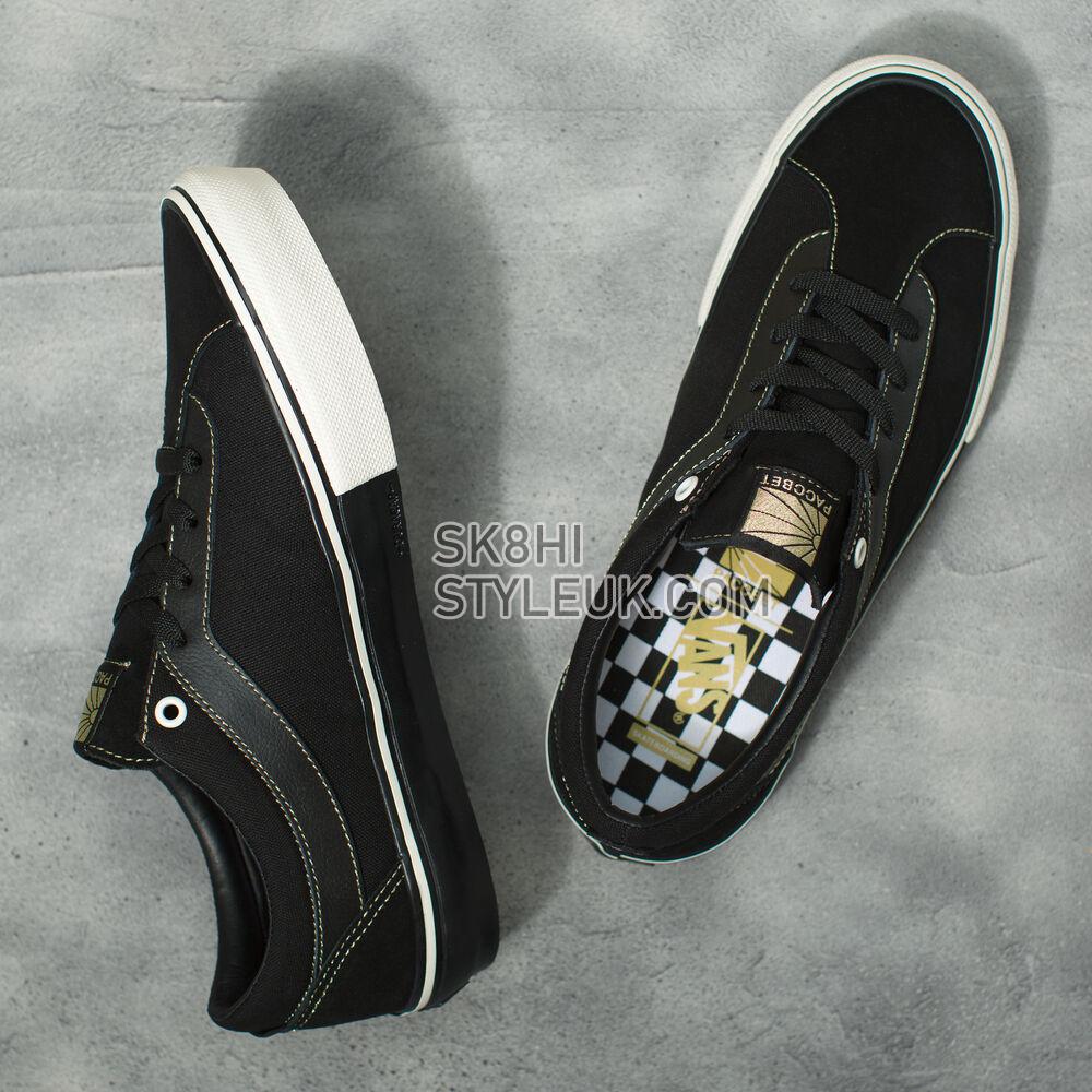 Vans Rassvet Skate Bold Mens Womens - (Rassvet) Black VN0A5JIK9CN Shoes