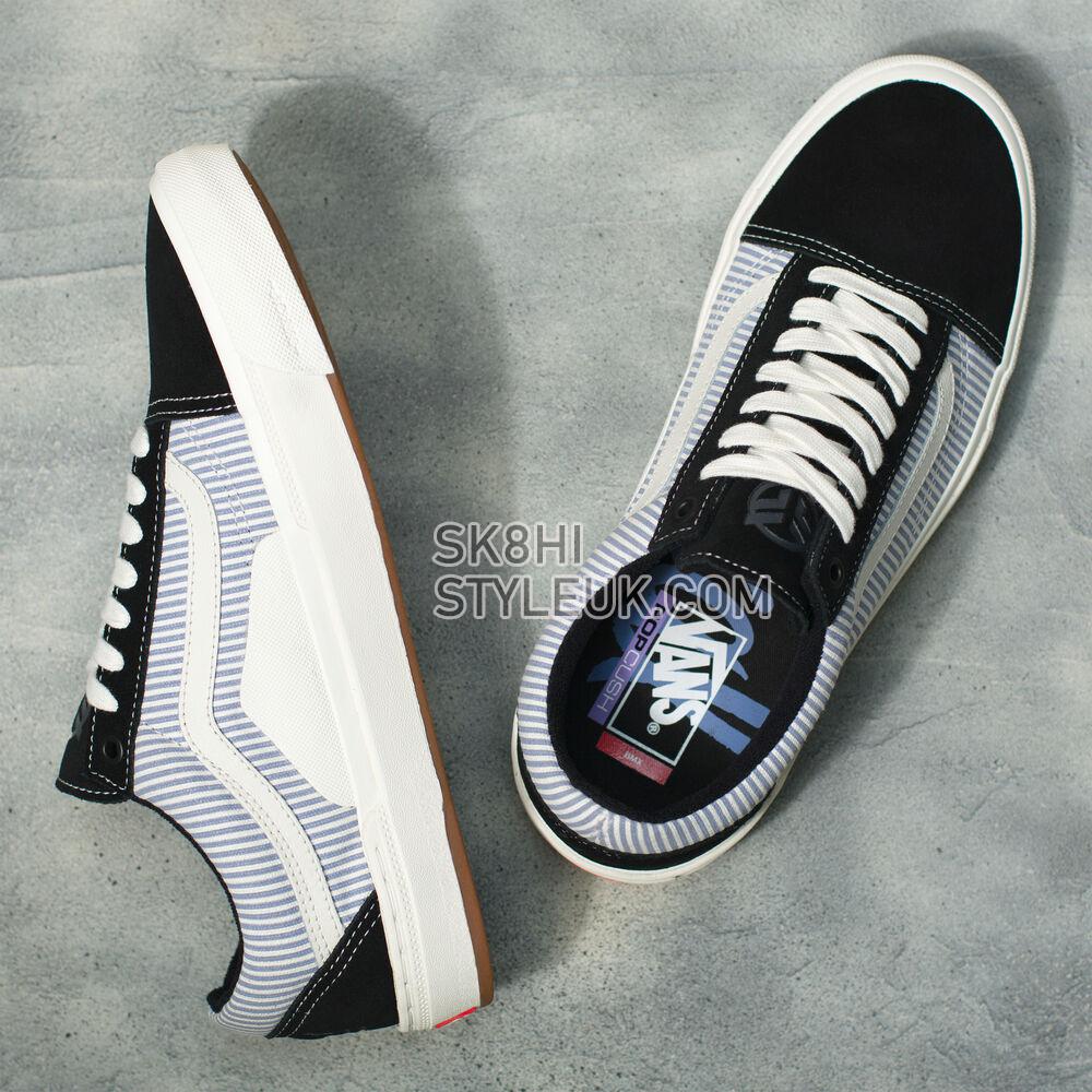 Vans BMX Old Skool Mens Womens - (Federal) Black/Blue Pinstripe VN0A5HEZ39C Shoes