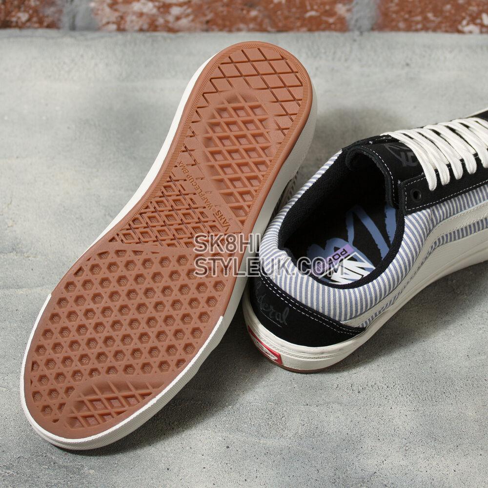 Vans BMX Old Skool Mens Womens - (Federal) Black/Blue Pinstripe VN0A5HEZ39C Shoes