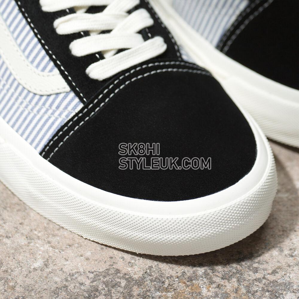 Vans BMX Old Skool Mens Womens - (Federal) Black/Blue Pinstripe VN0A5HEZ39C Shoes