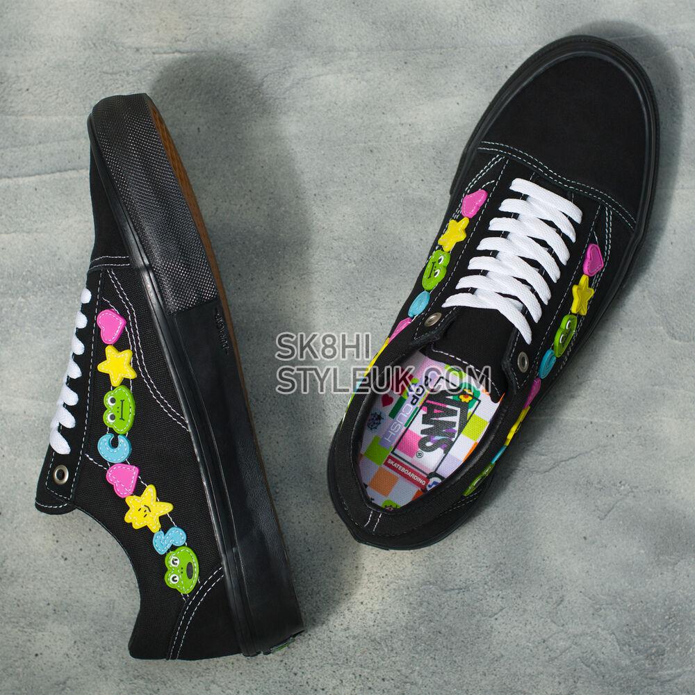 Vans x Frog Skate Old Skool Ltd Mens Womens - Black/Black VN0A5HF33LT Shoes