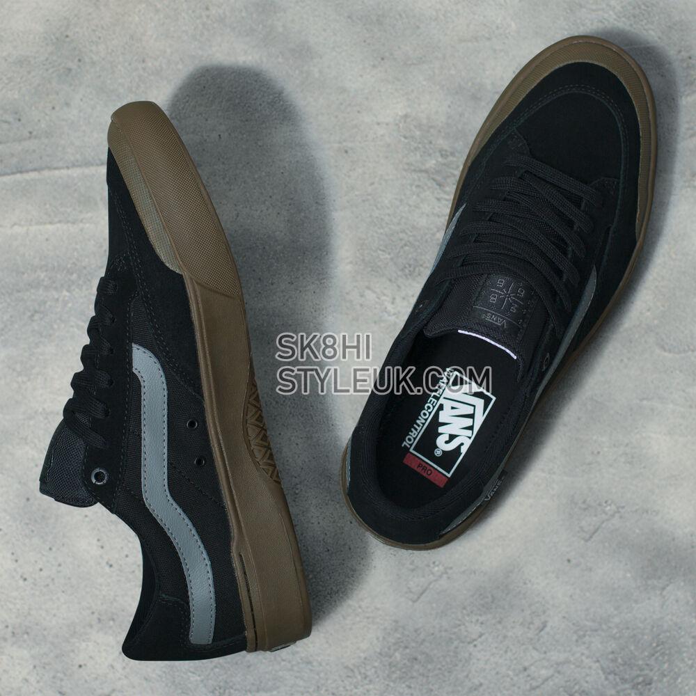 Vans Berle Pro Mens Womens - Black/Gum VN0A5HEO39L Shoes